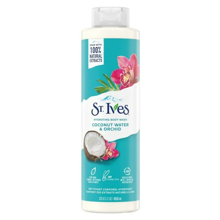 St. Ives Body Wash Coconut Water & Orchid 650ml