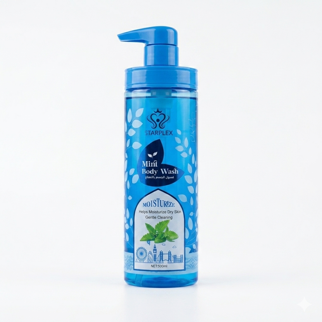 غسول للجسم من ماركة ستار بليكس (Starplex Mint Body Wash