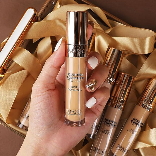 IMAGIC Professional Sculpting Concealer, a versatile creamy concealer that provides high coverage to conceal dark circles and skin imperfections.
