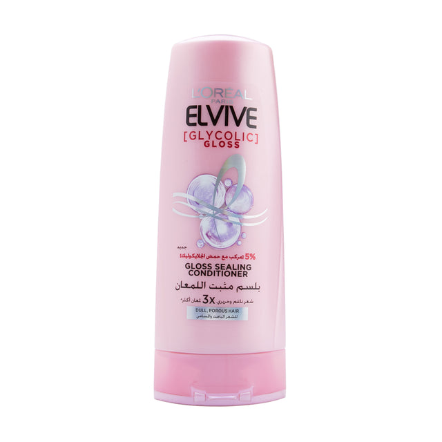 L'Oréal Paris Elvive Glycolic Gloss Conditioner - Dull Hair - 360ml