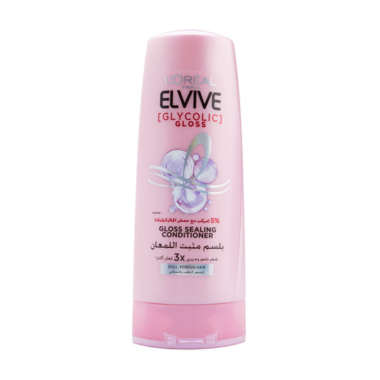 L'Oréal Paris Elvive Glycolic Gloss Conditioner - Dull Hair - 360ml