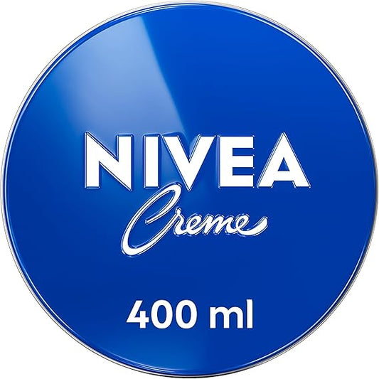 NIVEA Moisturizing Cream, Universal All-Purpose Moisturizer for Face, Body, Hands, Tin