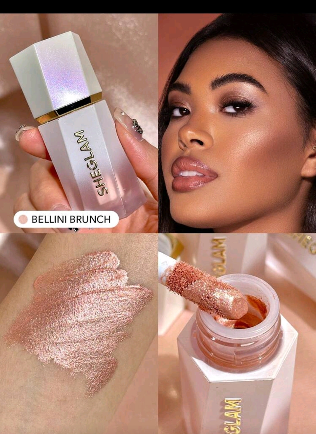 (Glow Bloom Liquid Highlighter) SHEGLAM Liquid Highlighter