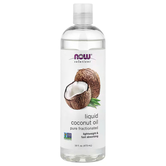 NOW Foods, Solutions, Pure Fractionated Coconut Oil, 16 fl oz