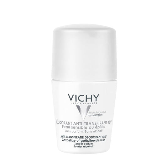 Vichy Alcohol-Free Dry Deodorant for Sensitive Skin – 50ml