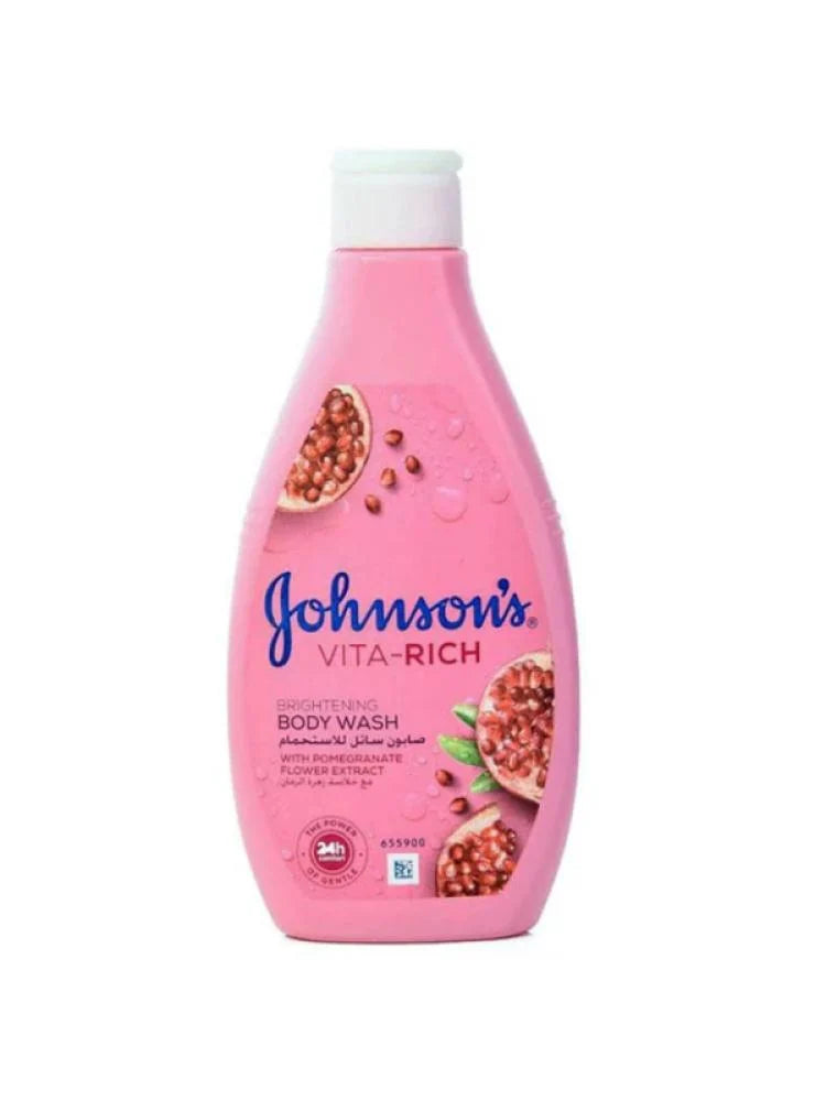 Johnson's Vita-Rich Liquid Soap (Shower Gel) with Pomegranate Flower Extract