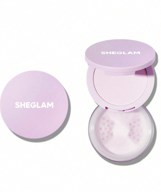 SHEGLAM 2-in-1 Loose Setting Powder, Face and Under Eye Setting Powder