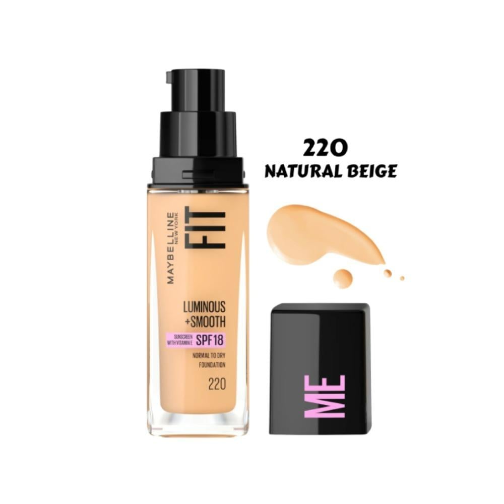 Maybelline New York Fit Me Matte Foundation, 30ml