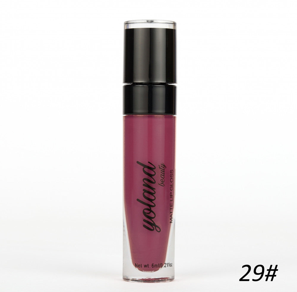 Yolande Beauty Liquid Gloss Lipstick, Shade 40