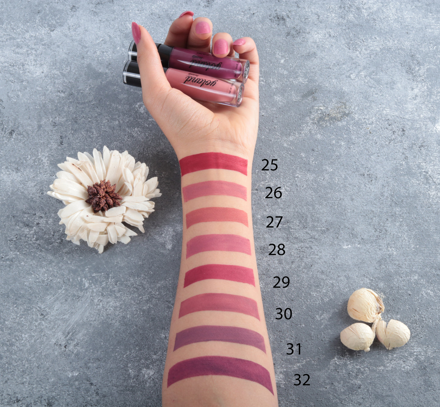 Yolande Beauty Liquid Gloss Lipstick, Shade 40