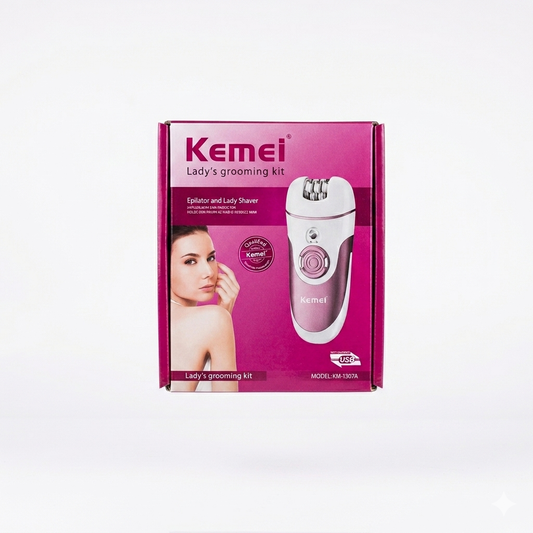 ماكينة إزالة الشعر من Kemei (موديل 3W)