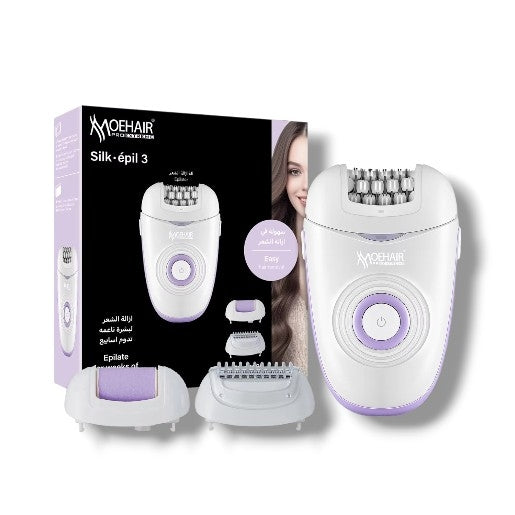جهاز إزالة الشعر الكهربائي Moehair ProExtreme Silk Epil 3 (موديل MO-9103)