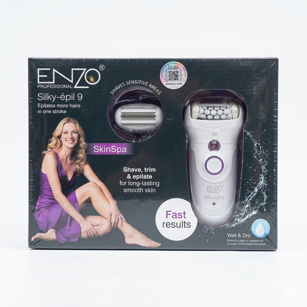 Enzo Silky-épil 9 SkinSpa Hair Removal Device
